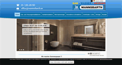 Desktop Screenshot of mannsbarth.at
